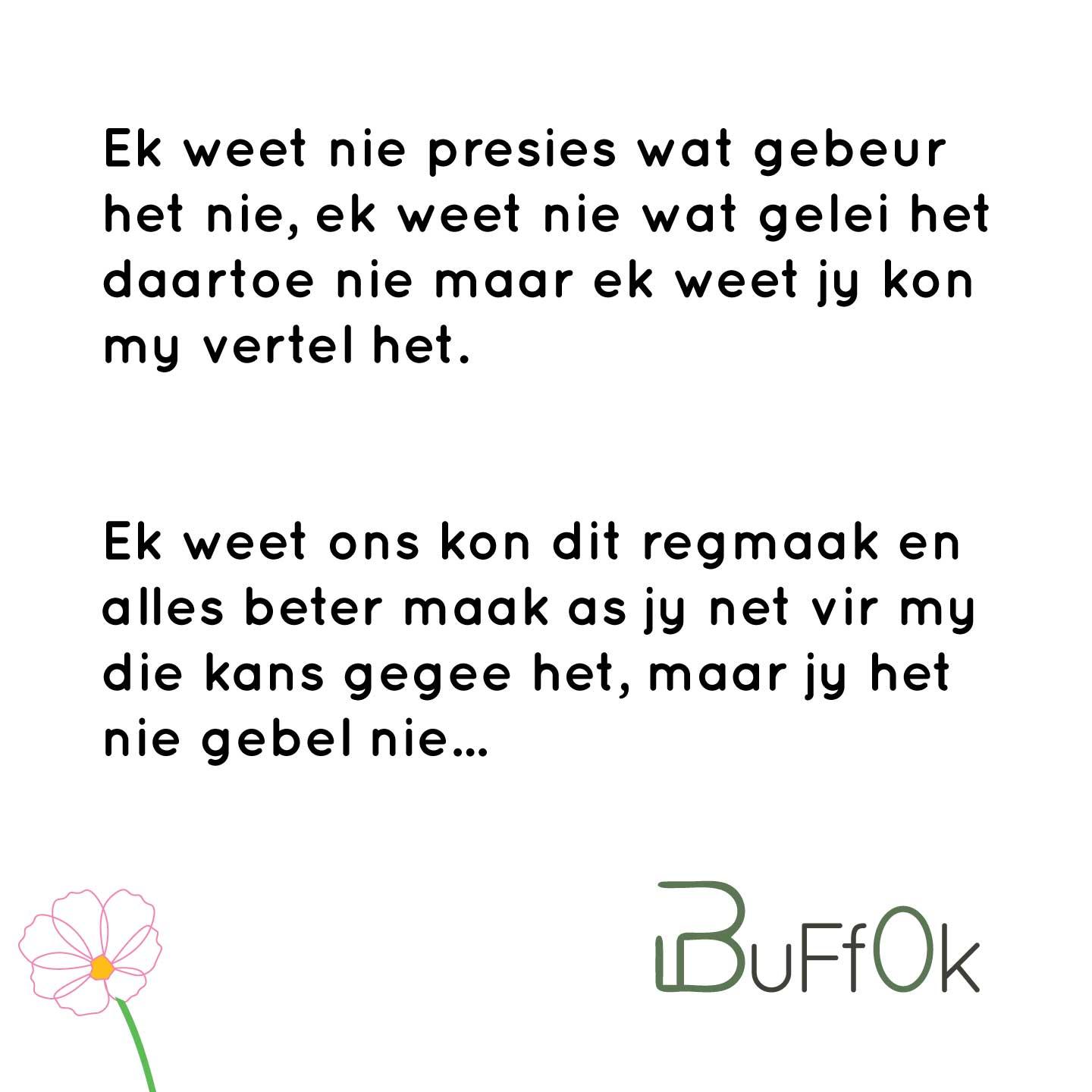 maar jy het my nie gebel nie... - Cover Image